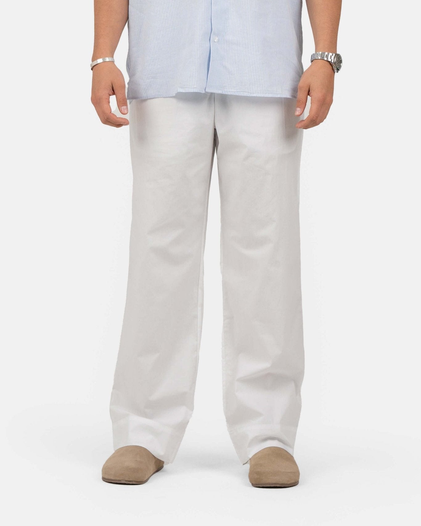 Pyjamas Pants Hvid | Skagen - clothing.dk